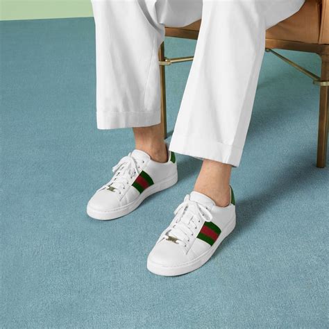 inside of gucci aces|gucci ace sneakers tongue.